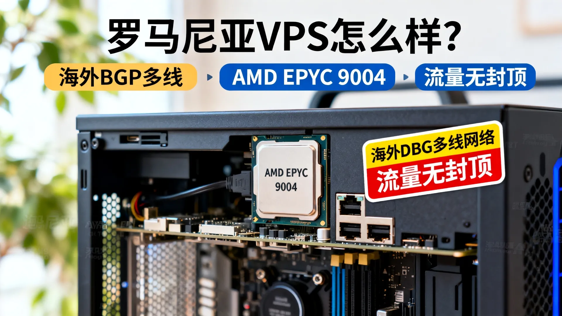 海外BGP多线 罗马尼亚VPS - AMD EPYC 9004,流量无封顶,5折起 海外BGP多线 罗马尼亚VPS