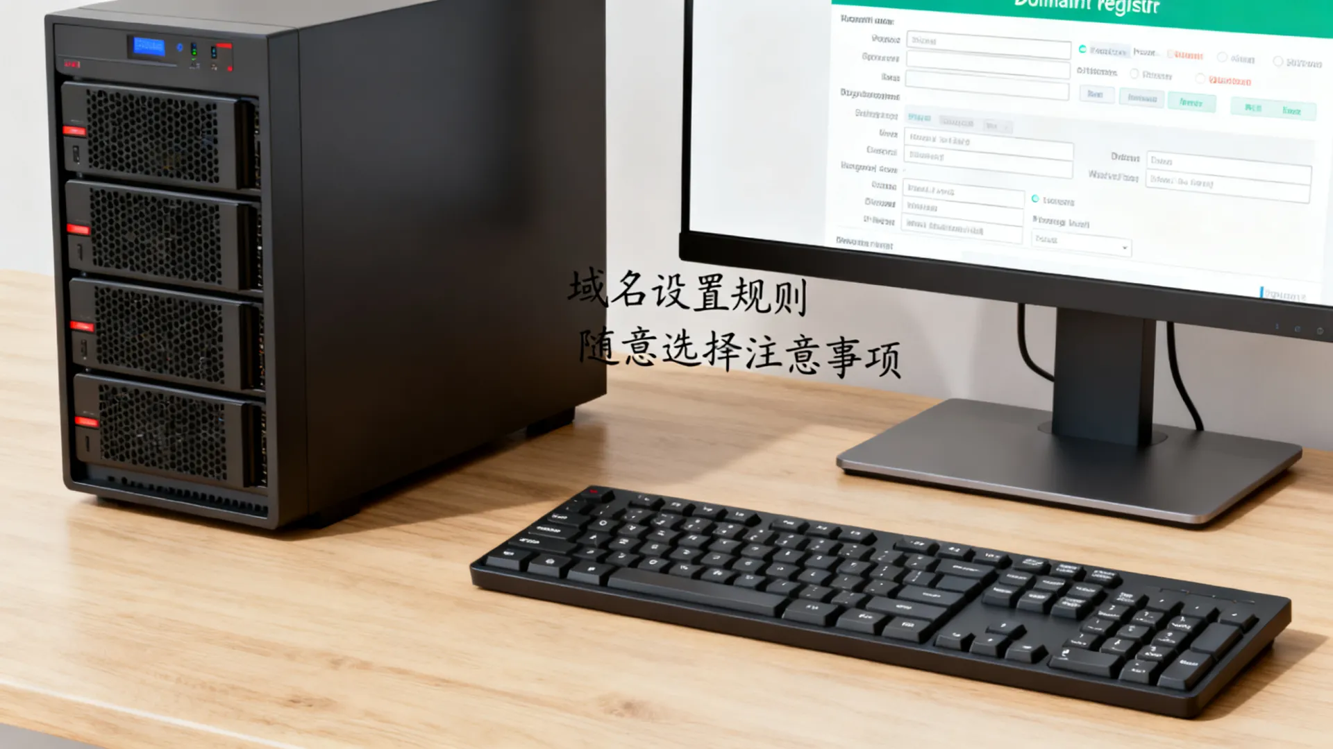 服务器域名名称怎么设置 服务器域名名称怎么设置