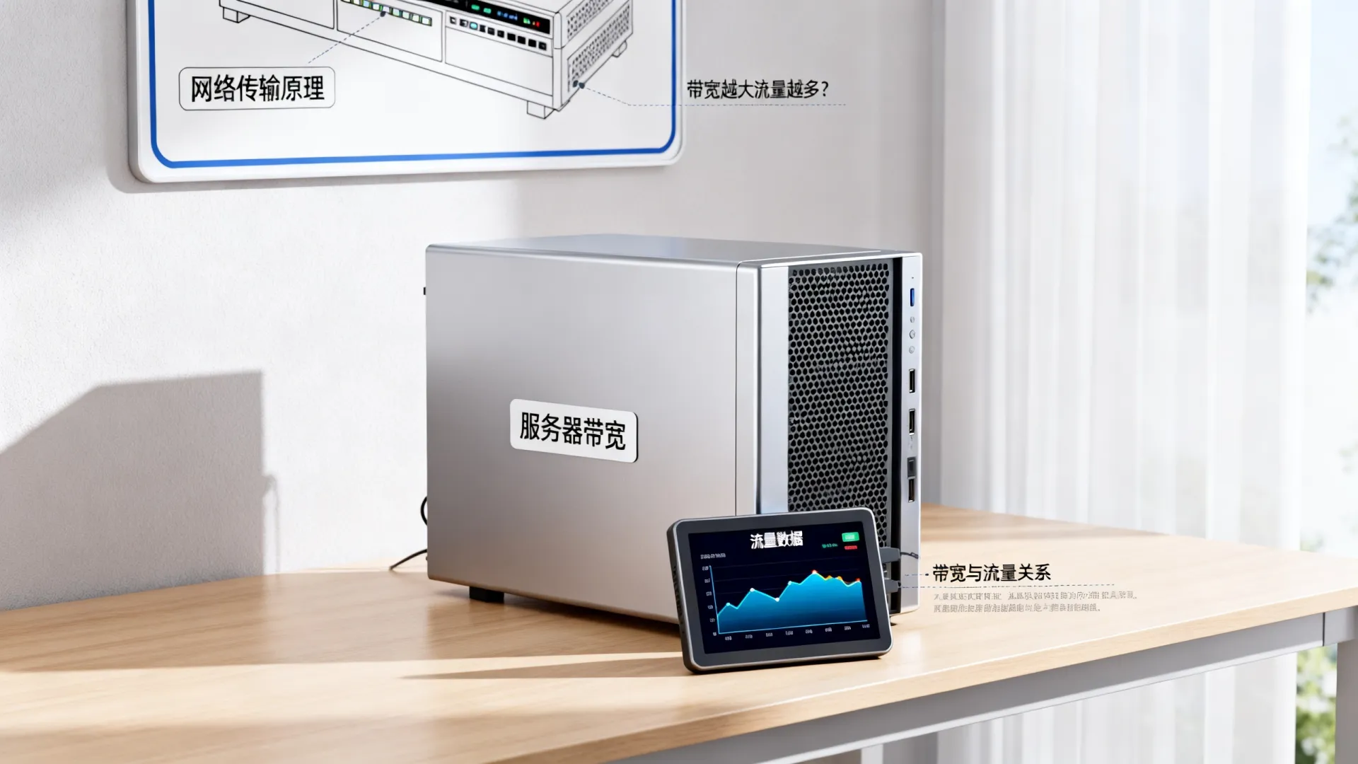 服务器带宽和流量什么关系