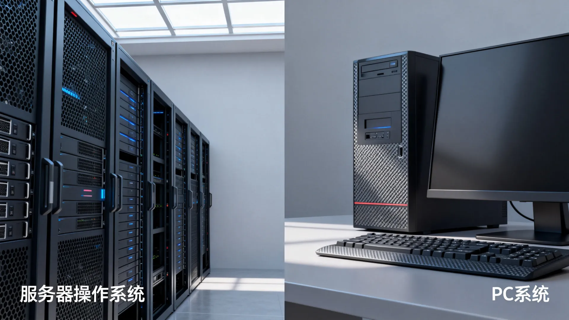 服务器操作系统与pc系统区别 服务器操作系统与pc系统区别