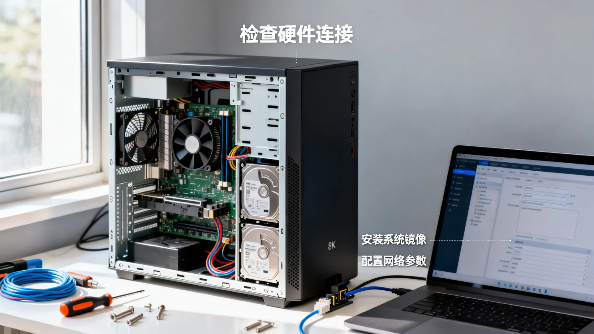 服务器有项目如何配置