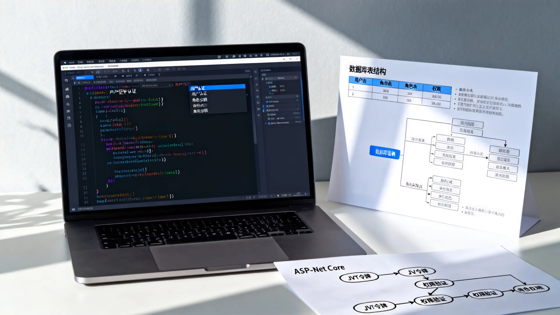 在ASP.NET Core中如何实现安全的用户登录认证与角色权限管理？
