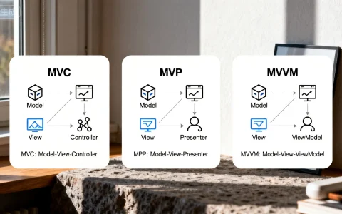 MVC/MVP/MVVM区别大揭秘，三种模式优缺点谁更胜一筹？