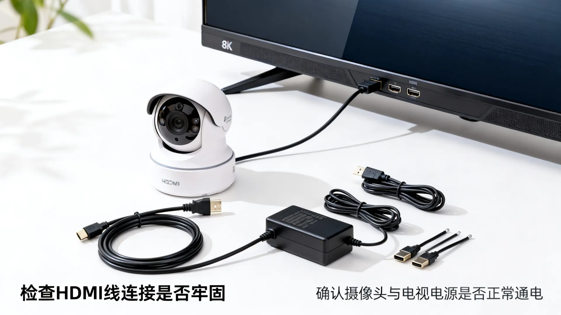 监控摄像头连接电视不出图像 监控摄像头连接电视不出图像