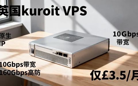 英国kuroit VPS，原生IP、10Gbps带宽、160Gbps高防，仅£3.5/月，为何性价比如此高？