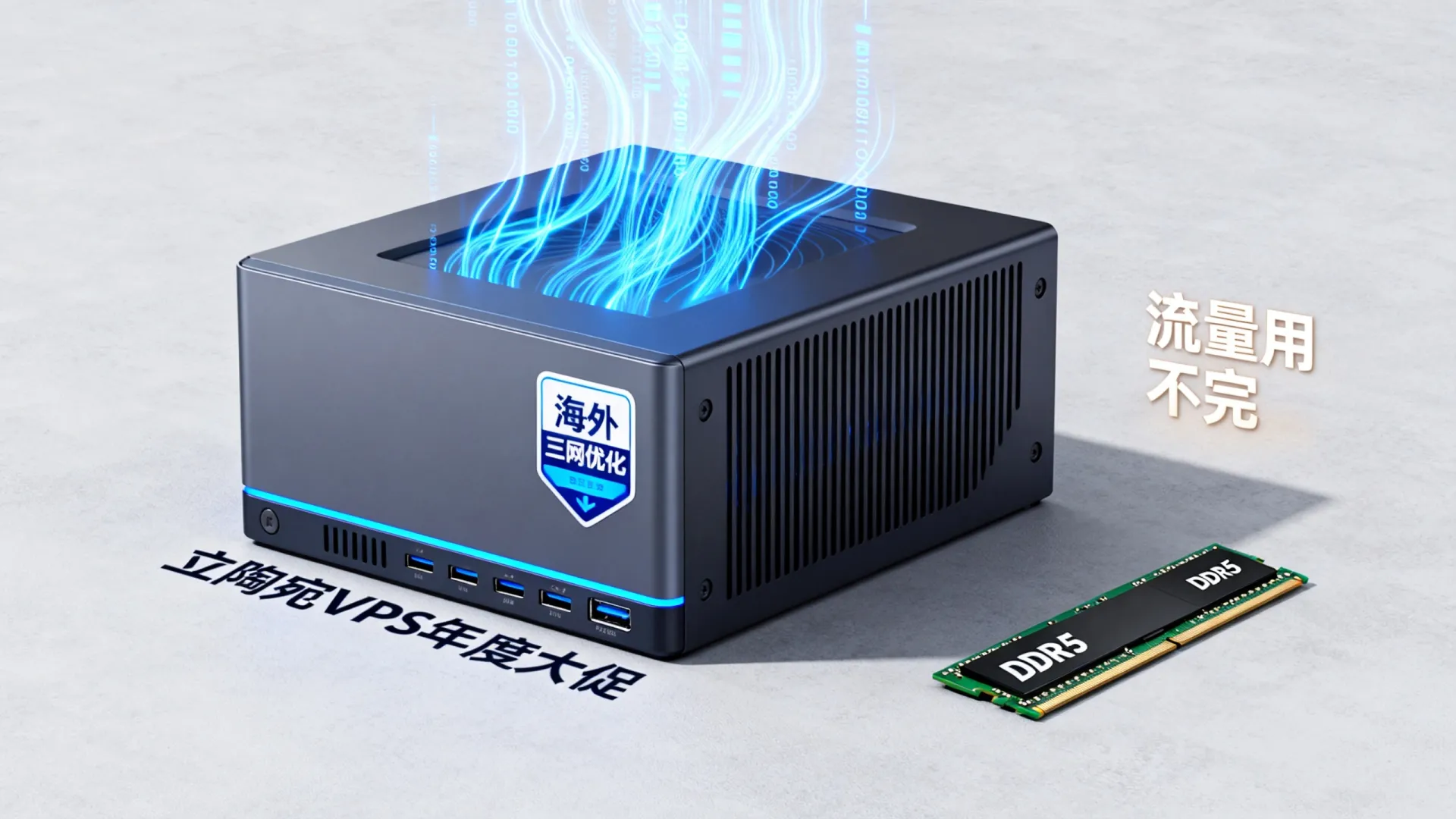 年度大促 海外三网优化 立陶宛VPS - DDR5内存,流量用不完,免费赠送 年度大促 海外三网优化 立陶宛VPS
