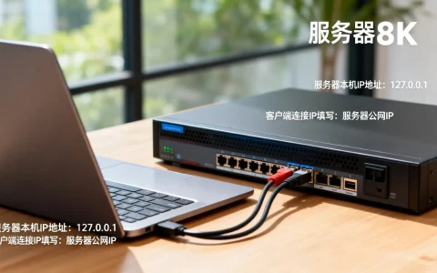 服务器本机客户端连接的ip地址，客户端连接服务器ip怎么填？