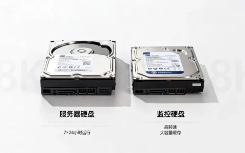 服务器硬盘与监控硬盘有什么区别？关键区别与选购指南