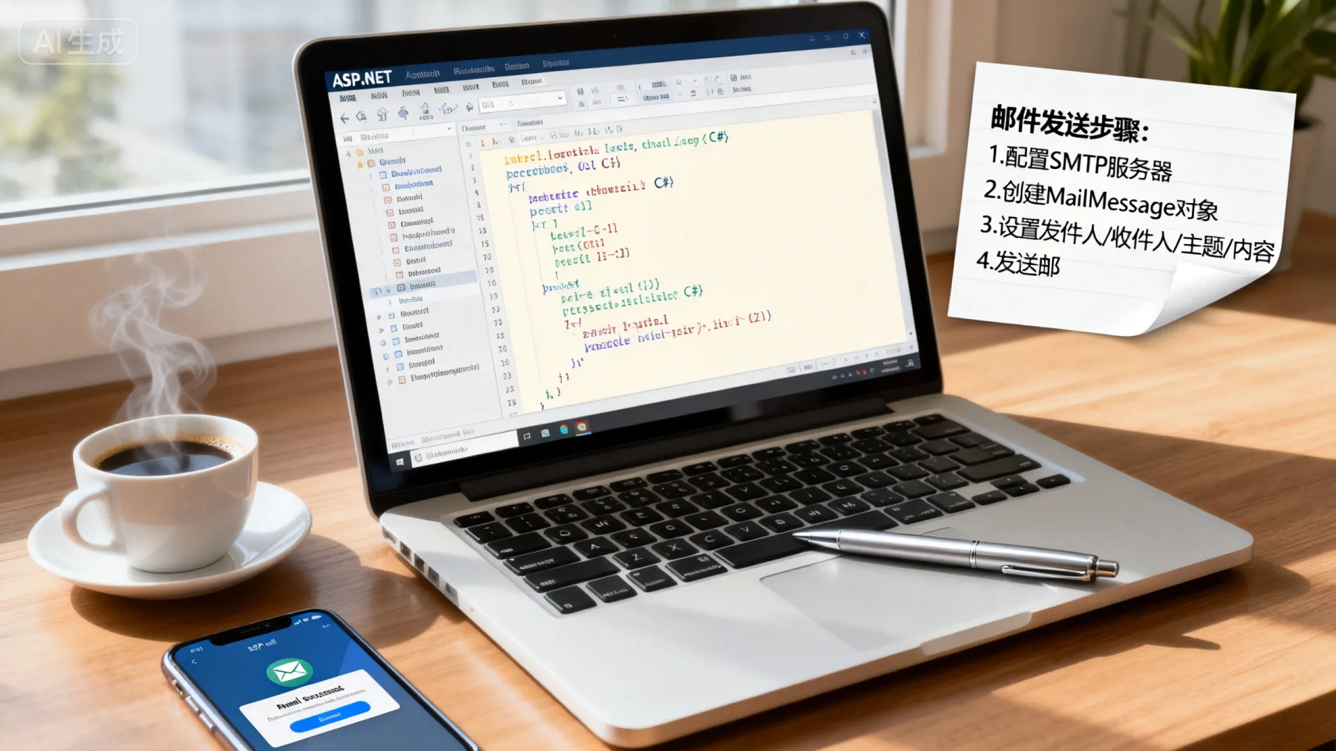 ASP.NET如何发送邮件?详细步骤示例 | C邮件发送教程 NET如何发送邮件