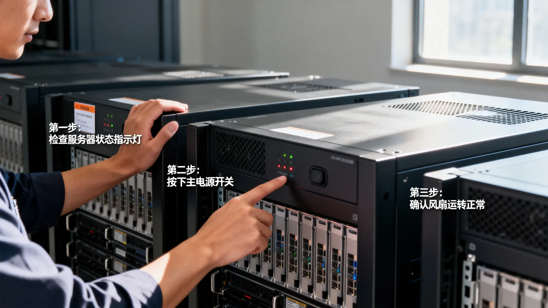 服务器机房怎么开机 服务器机房怎么开机