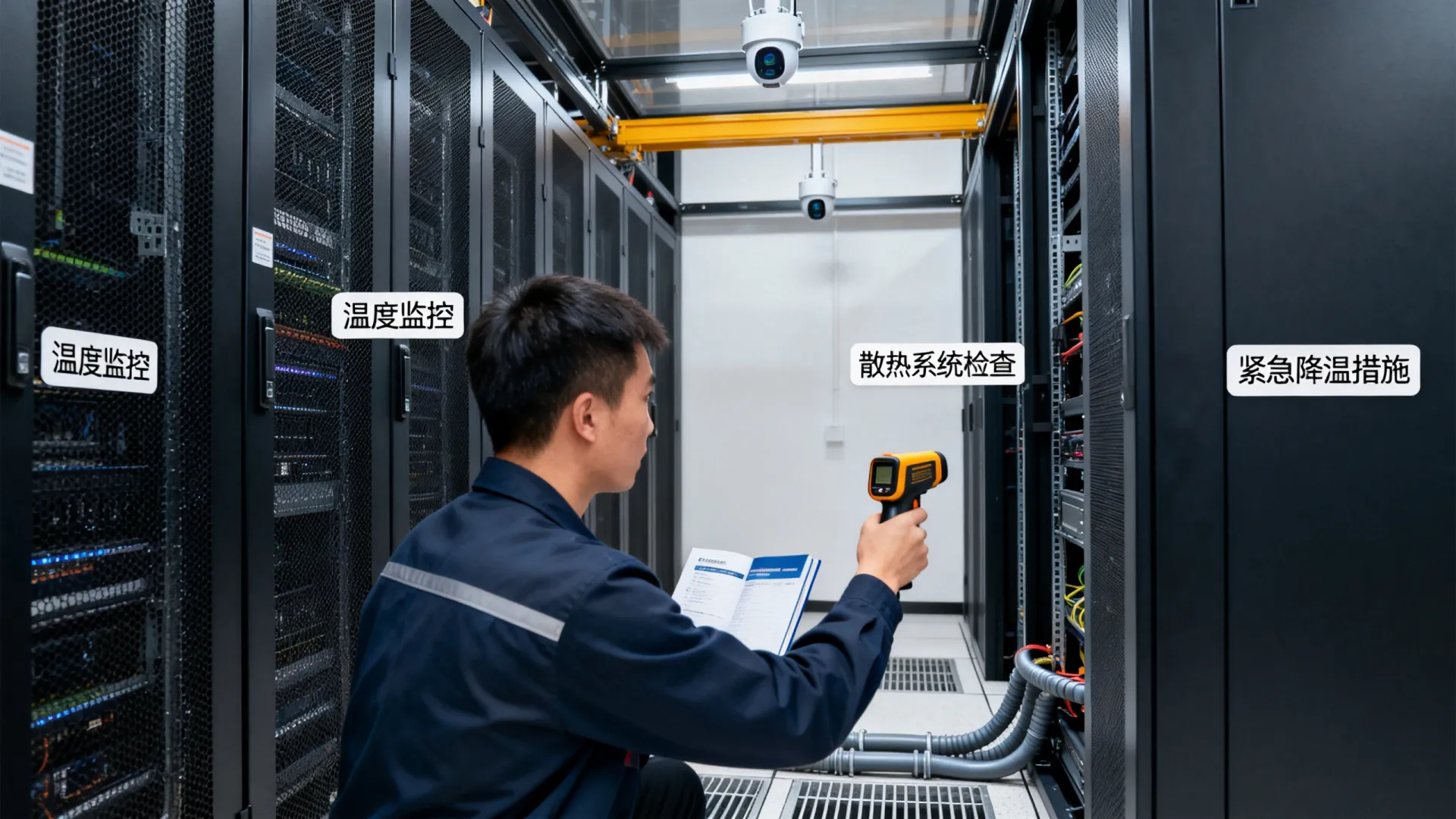 服务器机房温度超限怎么办