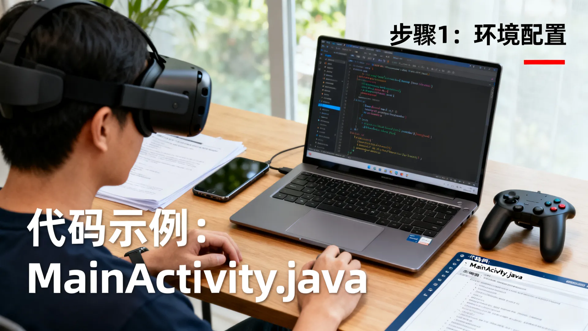 如何开发Android VR应用?新手入门指南 如何开发Android VR应用