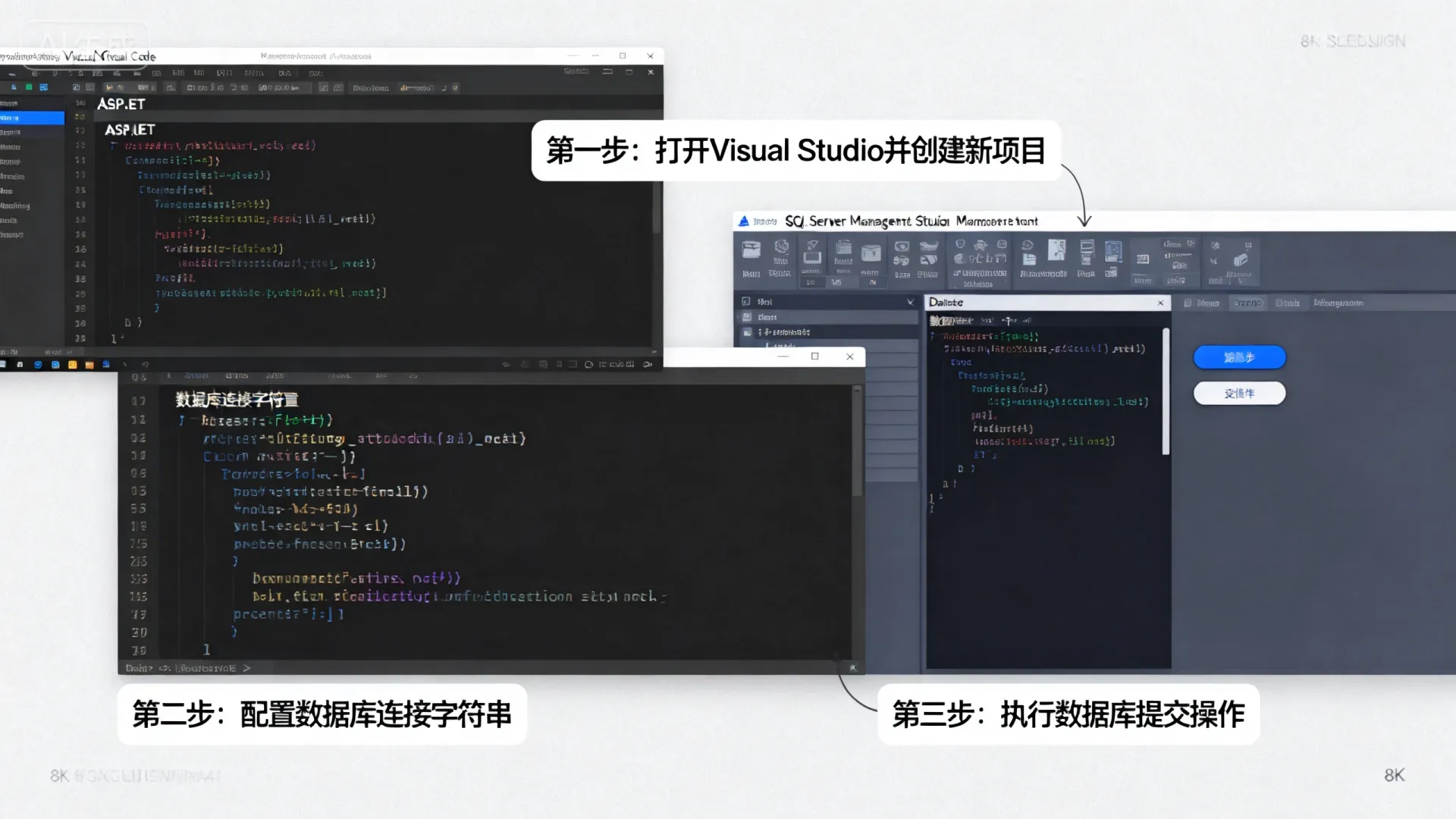 如何提交数据库代码?ASP.NET提交数据库代码步骤详解 NET提交数据库代码步骤详解
