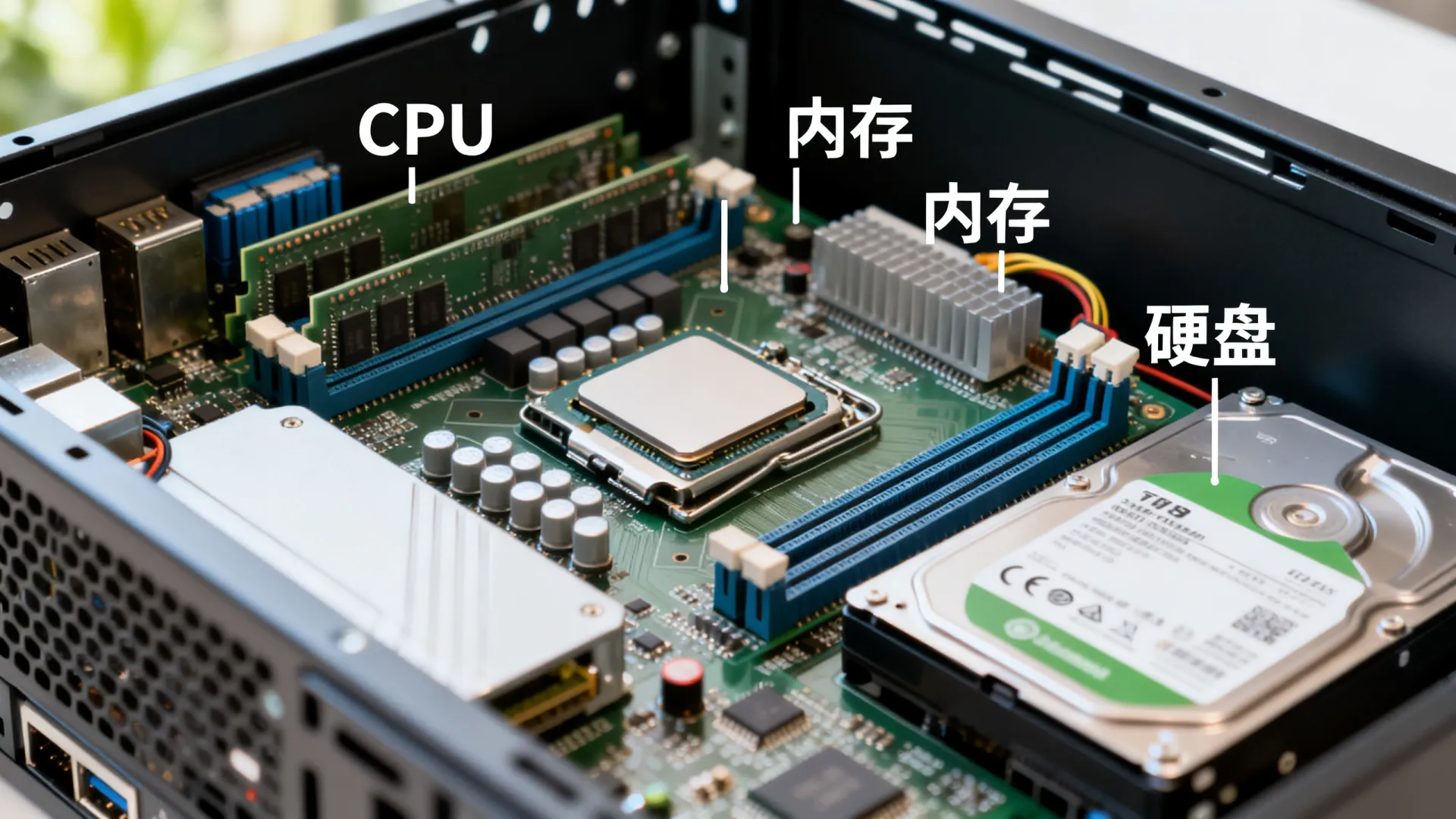 CPU内存硬盘详解