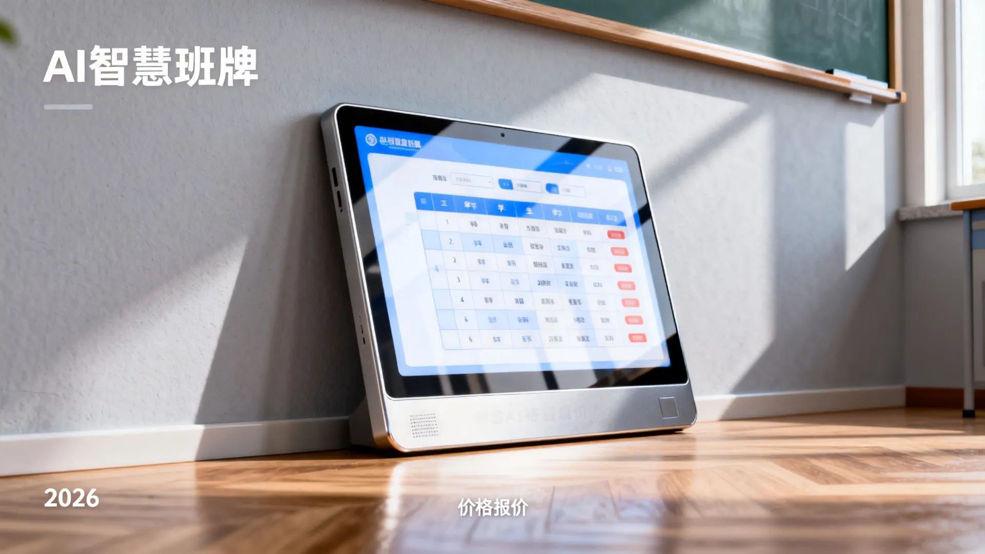 AI智慧班牌多少钱一台?2026智慧班牌价格报价解析 2026智慧班牌价格报价解析