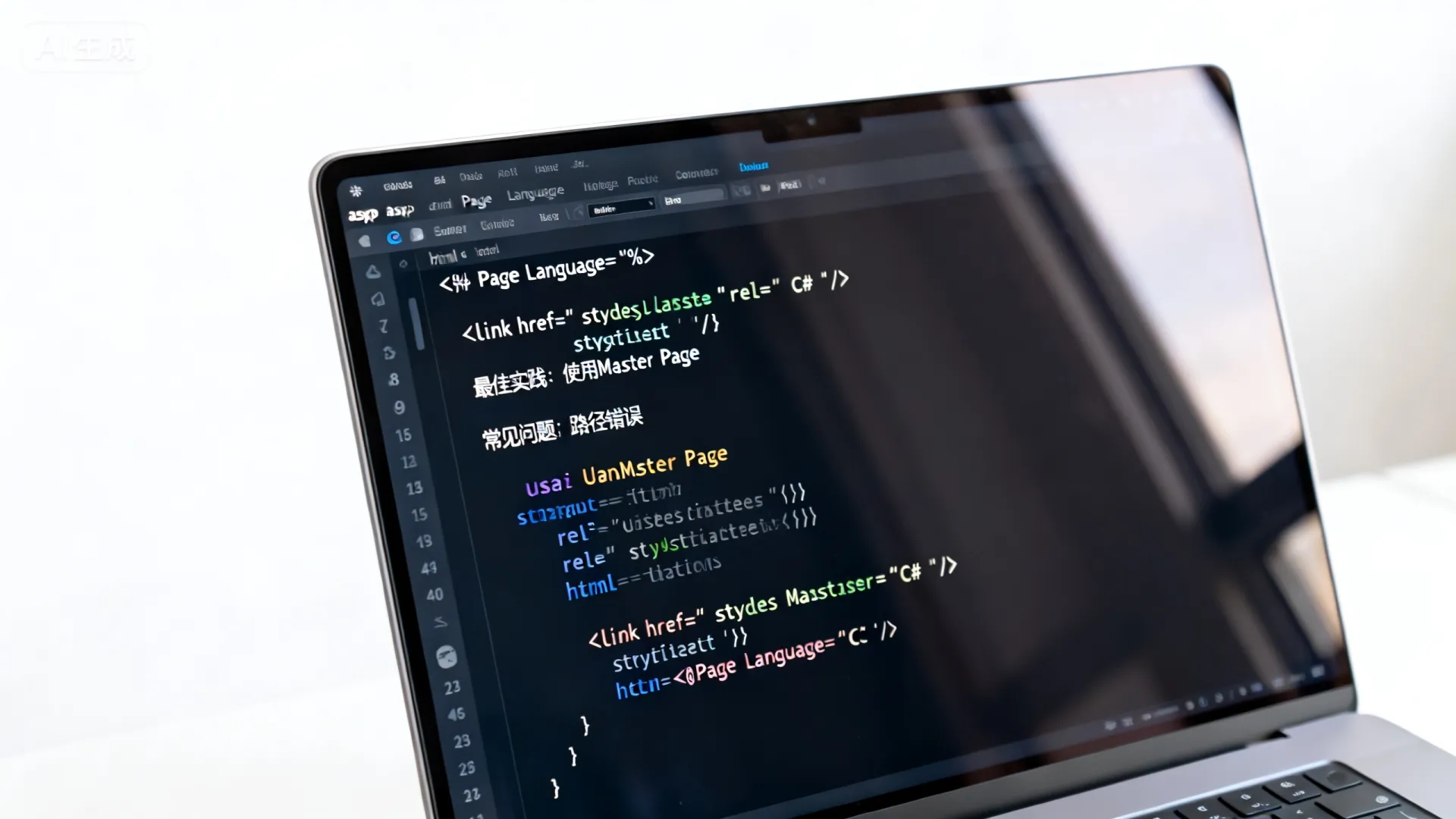aspx引用html