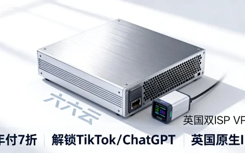 六六云英国双ISP VPS年付7折，解锁TikTok/ChatGPT，英国原生IP，这配置值得入手吗？