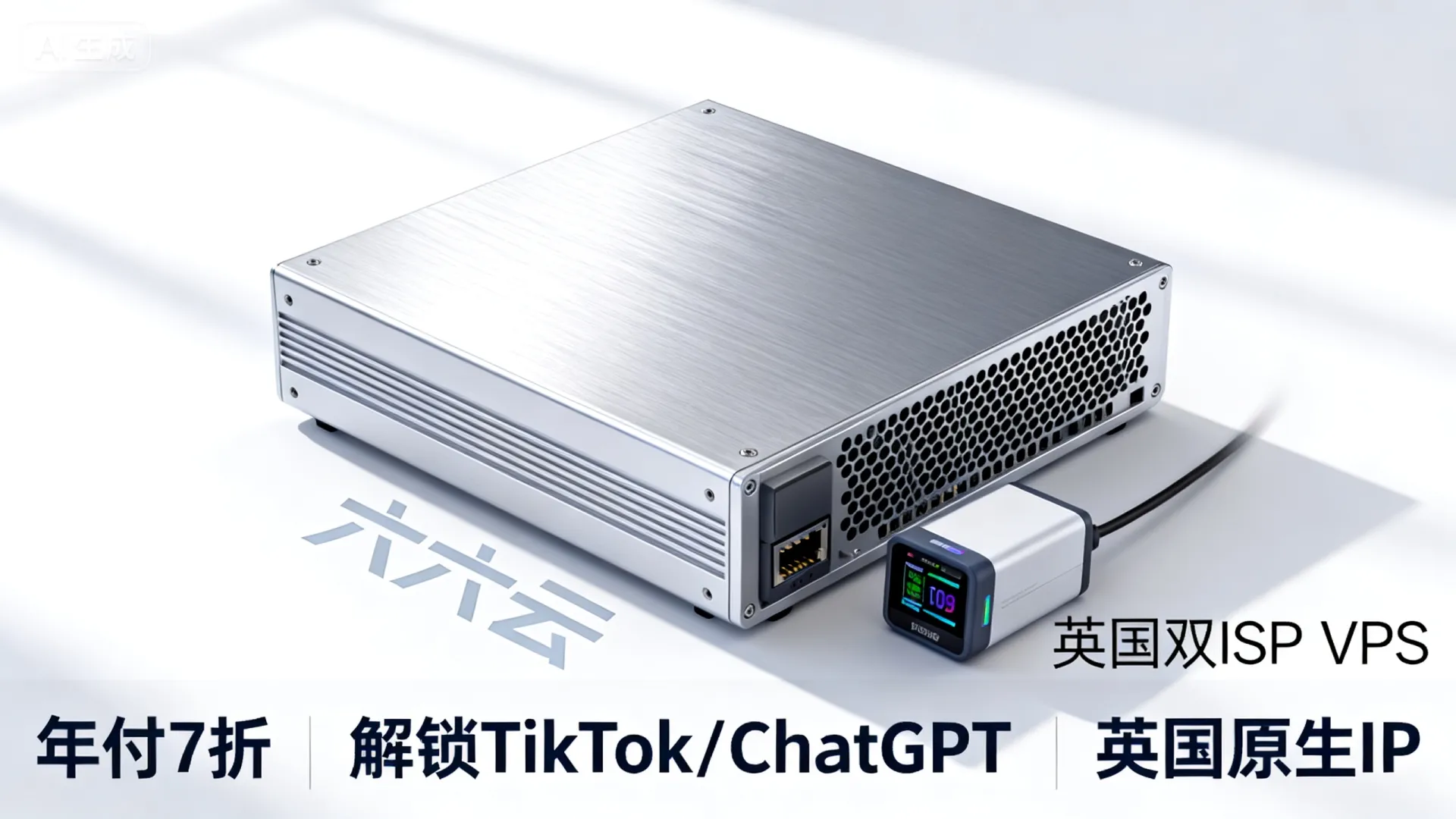 简单测评下六六云英国双ISP VPS,英国原生IP,解锁tiktok/chatgpt,年付7折中... - VPS评测 - 国外VPS，国外VPS商家，评测及优惠