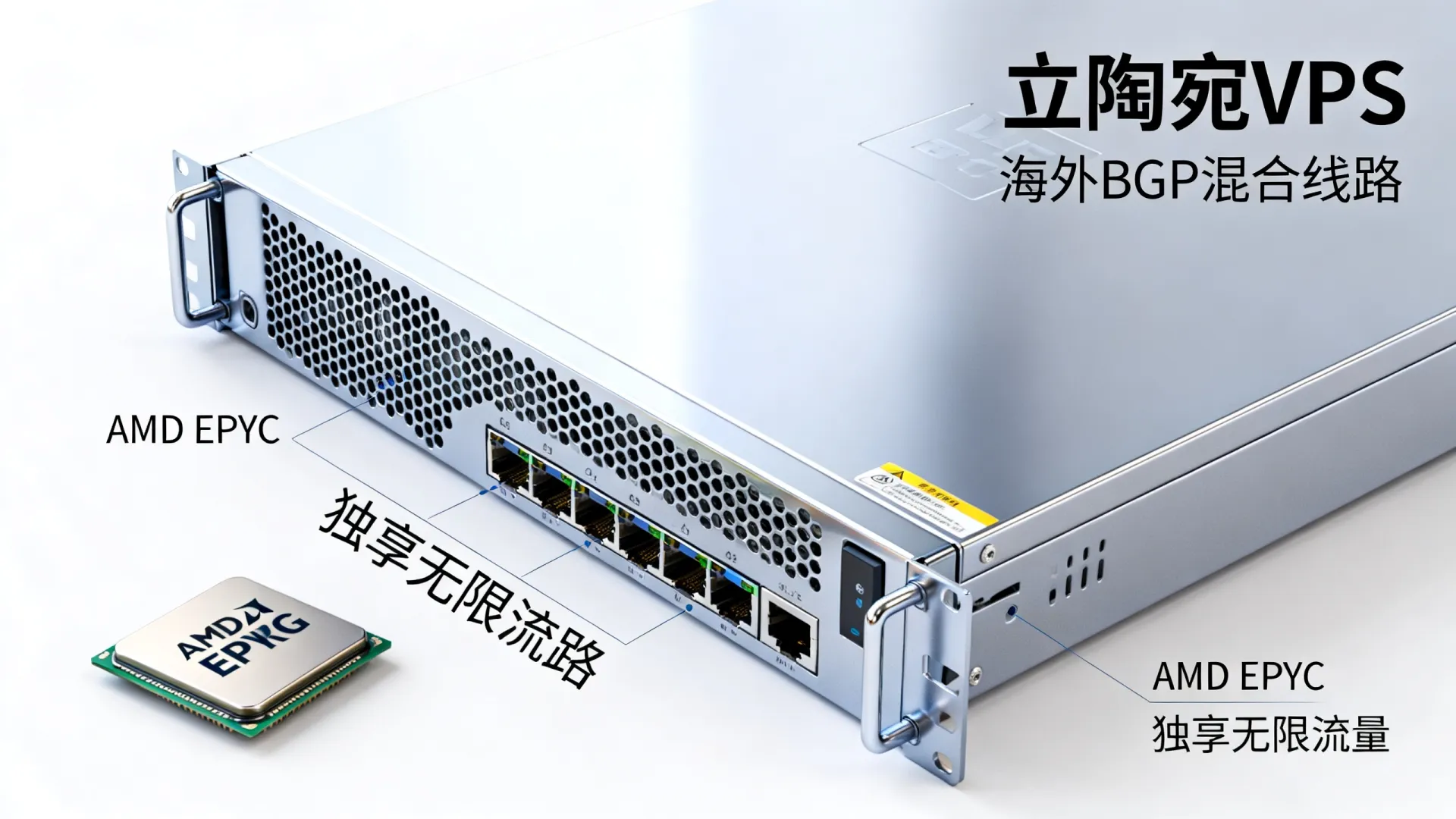 海外BGP混合线路 立陶宛VPS - AMD EPYC 9004,无限流量 (独家) 海外BGP混合线路 立陶宛VPS