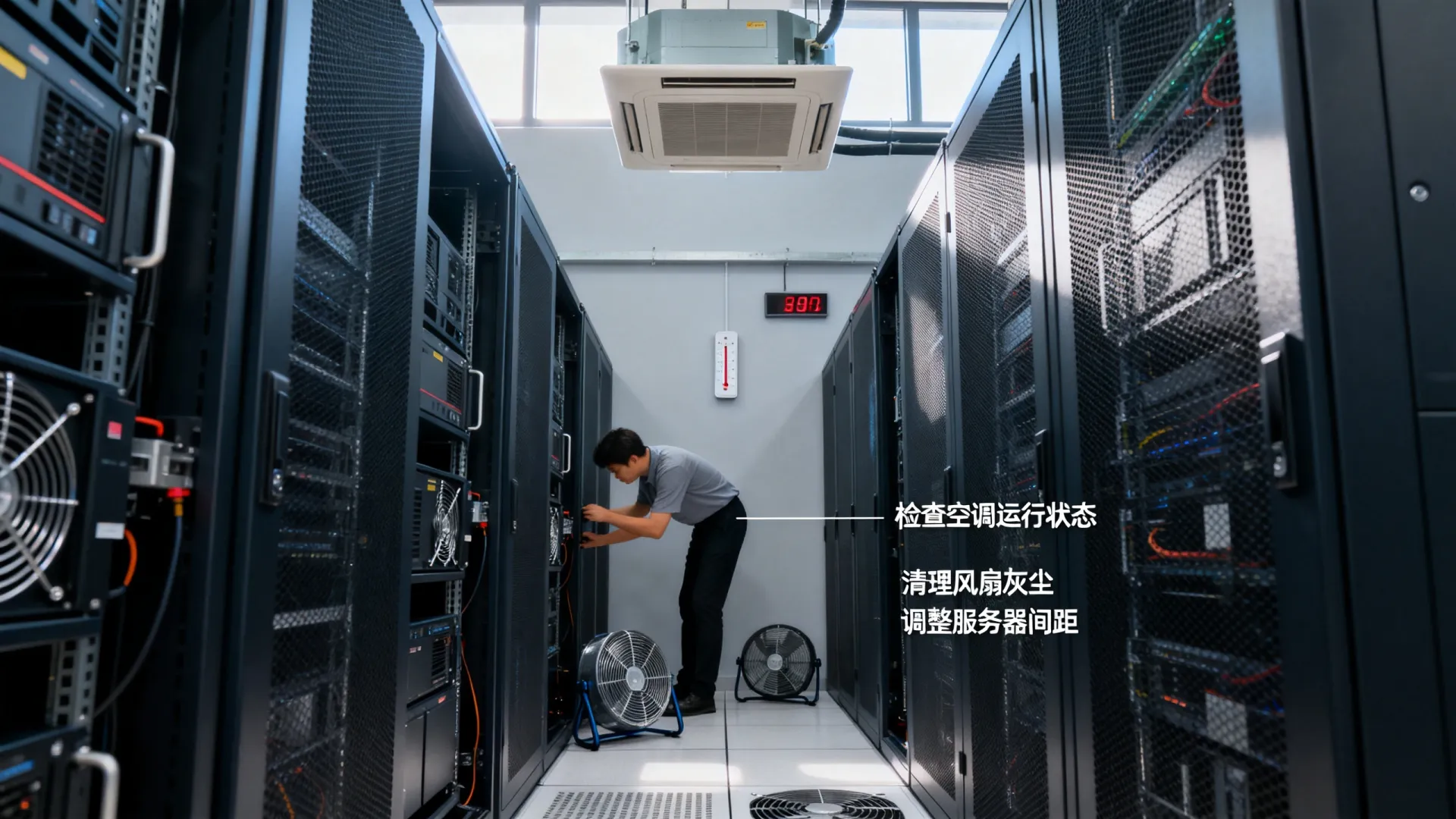服务器机房温度过高怎么办?|服务器散热降温方法 服务器机房温度过高怎么办