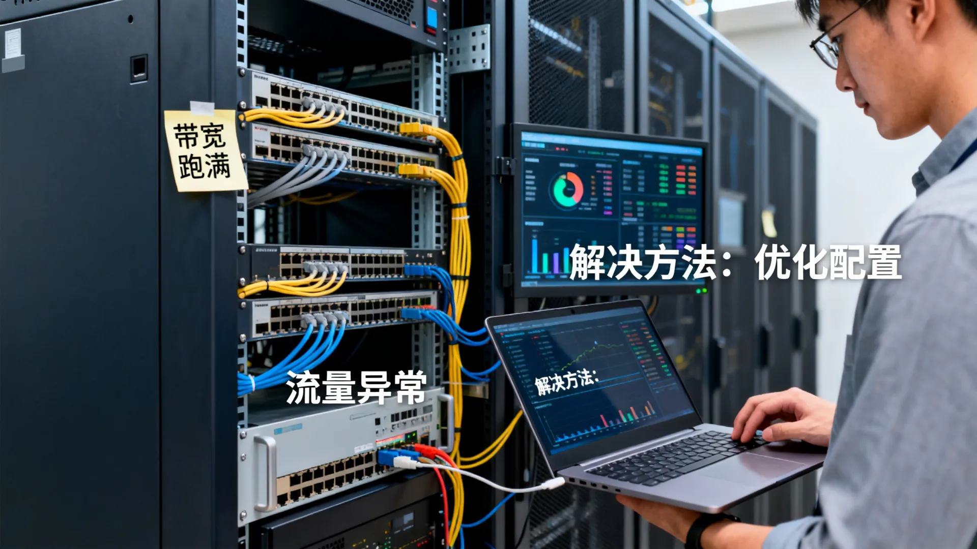 服务器带宽跑满了怎么办? 服务器带宽跑满了怎么办