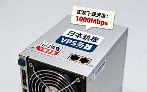 日本软银VPS哪家好？G口不限流量服务器实测推荐