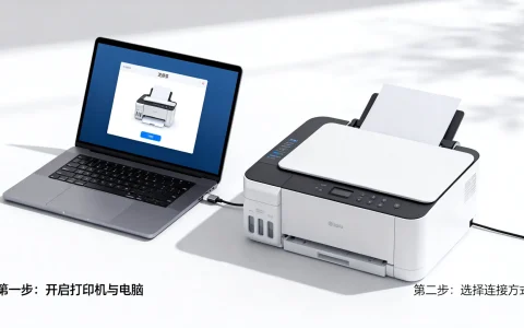 电脑连打印机如何操作，打印机怎么连接电脑？