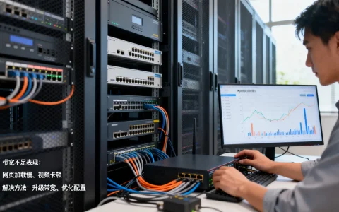 服务器带宽不足的表现有哪些？网站带宽不够用怎么办？