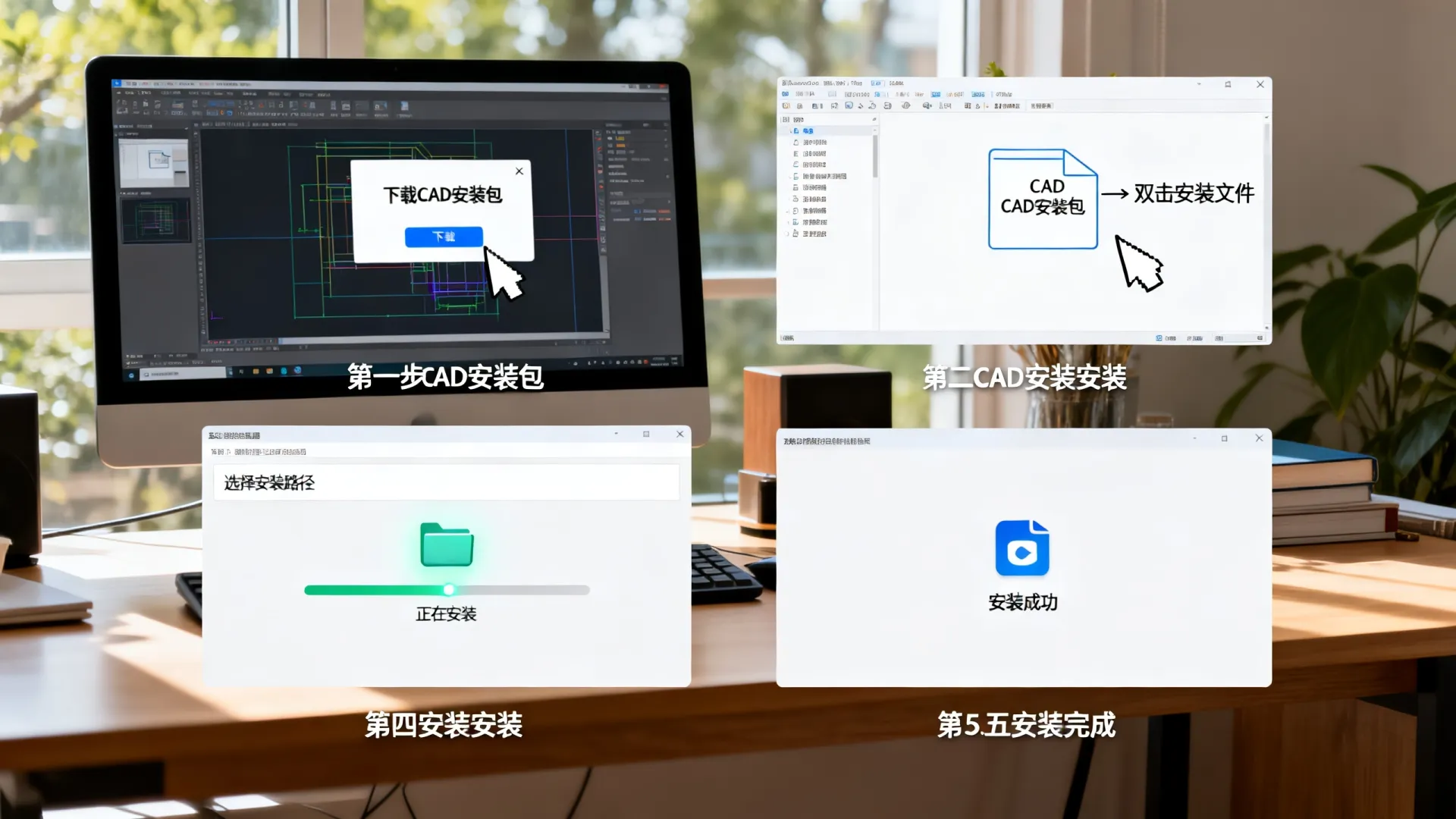 怎么安装cad安装包 怎么安装cad安装包