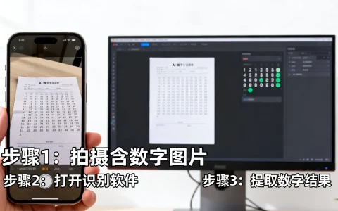AI图片数字识别怎么做，哪个软件可以快速提取图片数字