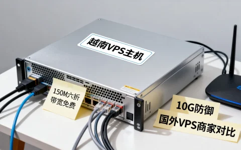 越南VPS主机开年六折？150M带宽免费10G防御，国外VPS商家哪家强？