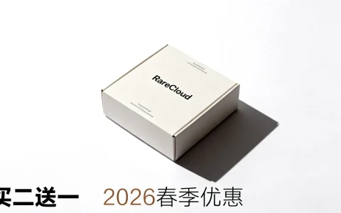 RareCloud买二送一怎么样？2026春季优惠靠谱吗