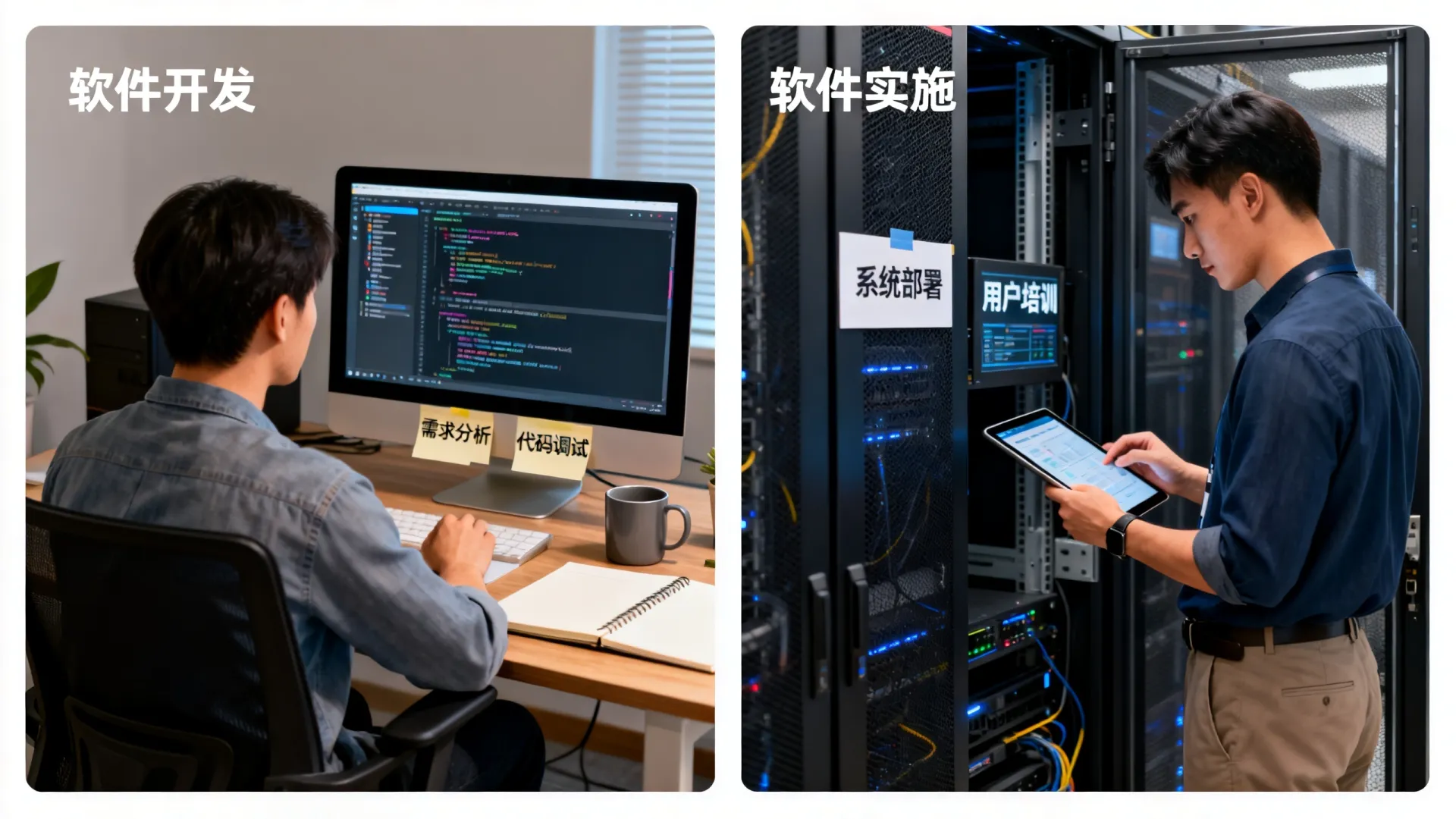 软件开发和软件实施