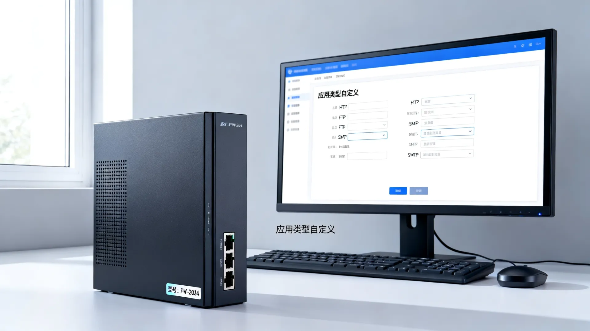 防火墙应用类型自定义