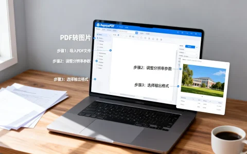AsposePDF转图片如何保证清晰度？PDF转图片工具使用教程