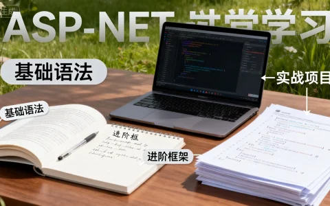 ASP.NET课程学习路线图？2026年最新ASP.NET教程推荐