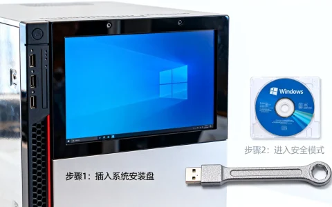 服务器杀毒后无法开机怎么办？Windows系统修复与蓝屏解决方案