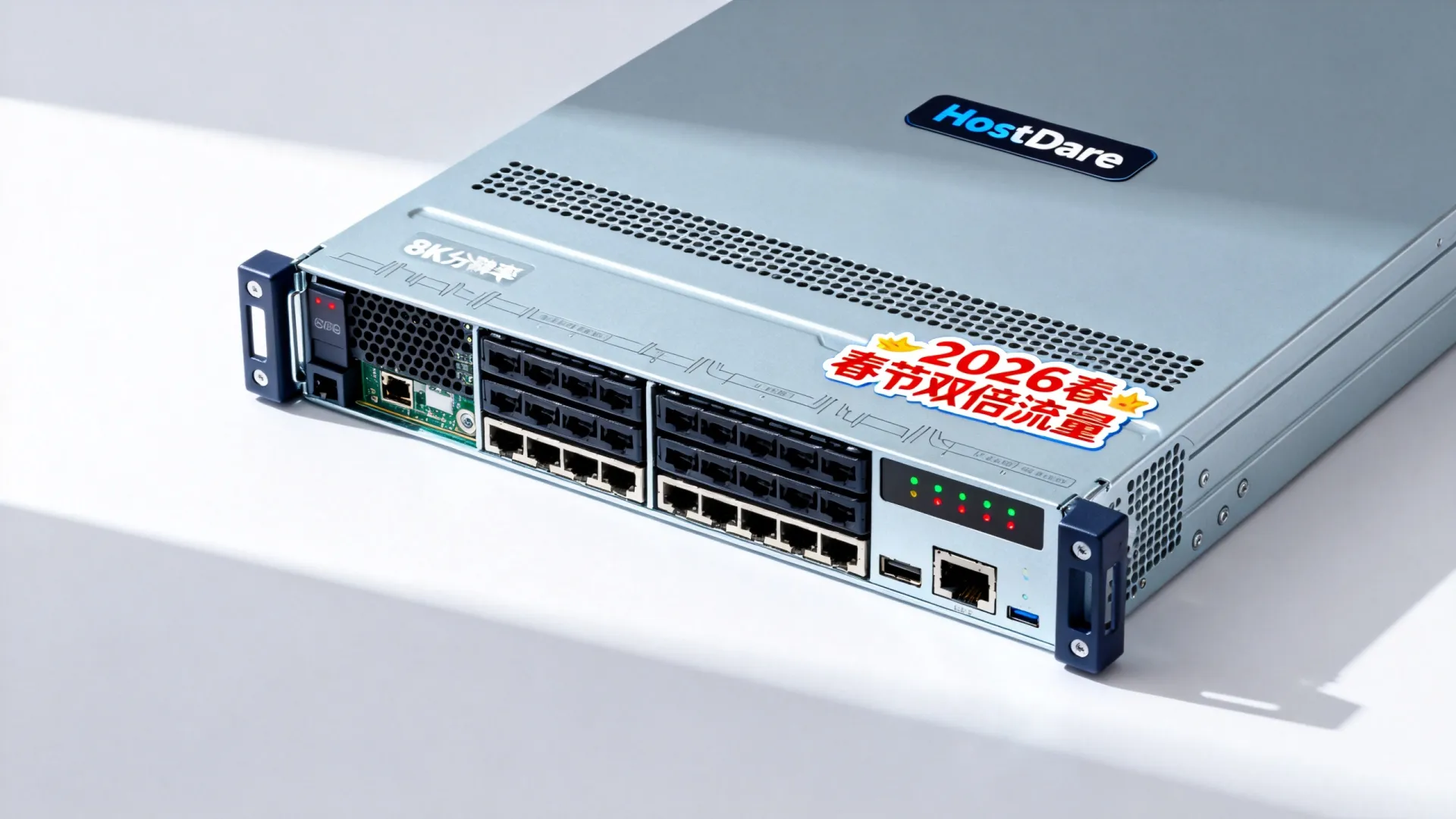 HostDare2026春节年付送双倍流量:美国服务器9.1美元/年起,上新东京机房19.5美元/年,支持支付宝/Paypal HostDare2026春节年付送双倍流量