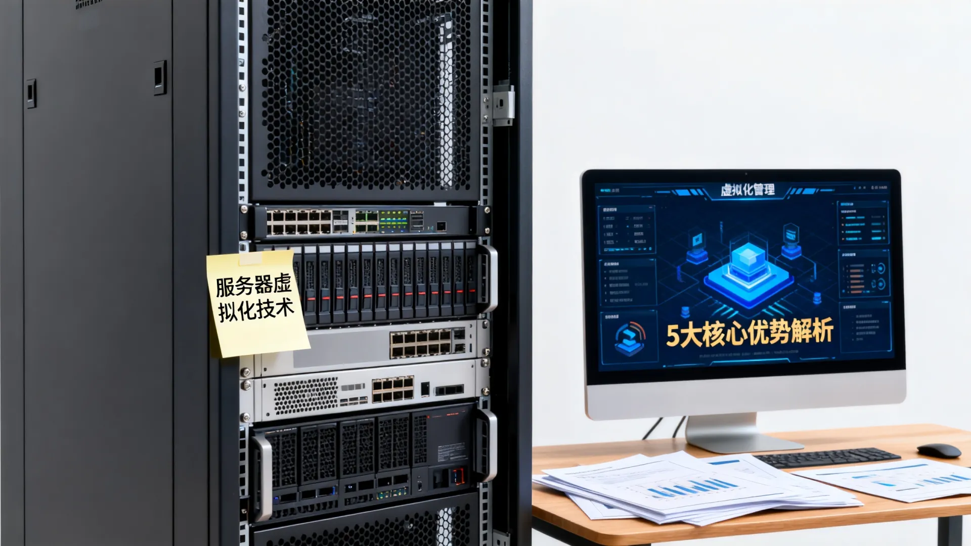 企业如何选择服务器虚拟化技术?5大核心优势解析 企业如何选择服务器虚拟化技术