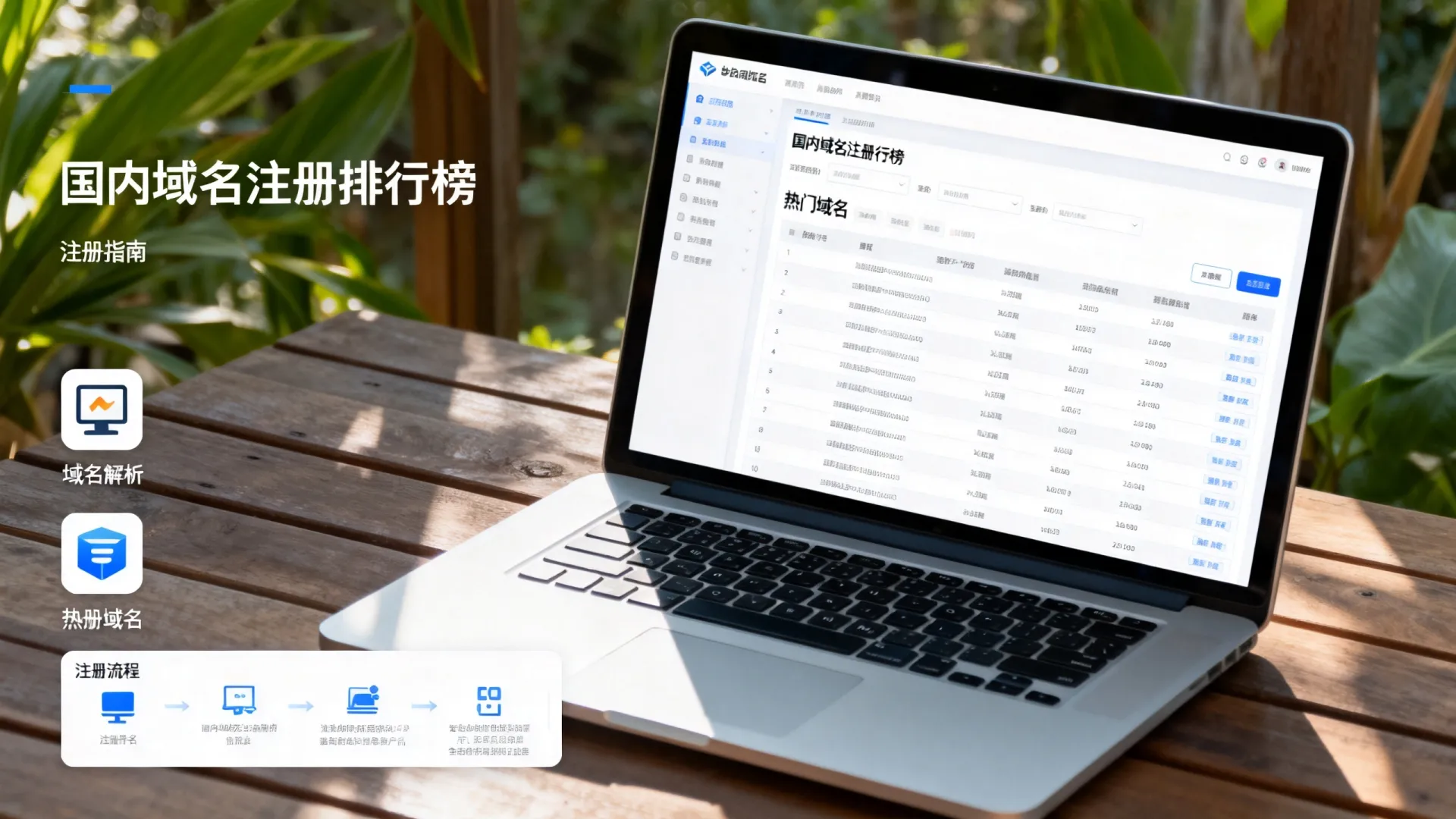 国内域名注册排行榜