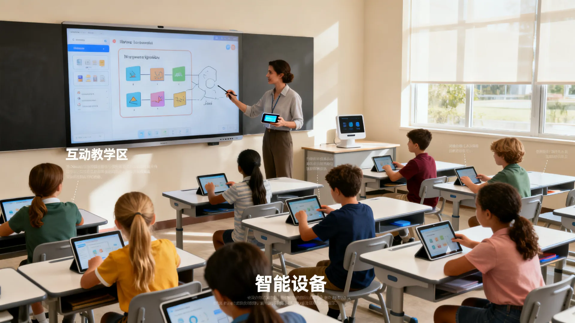 国外中小学智慧教室情况