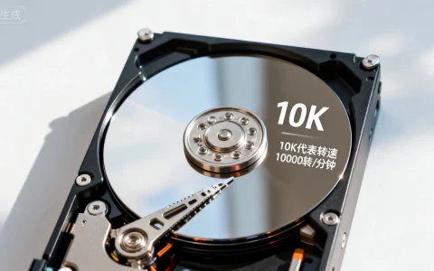 服务器硬盘上标注的10K代表多少转速？
