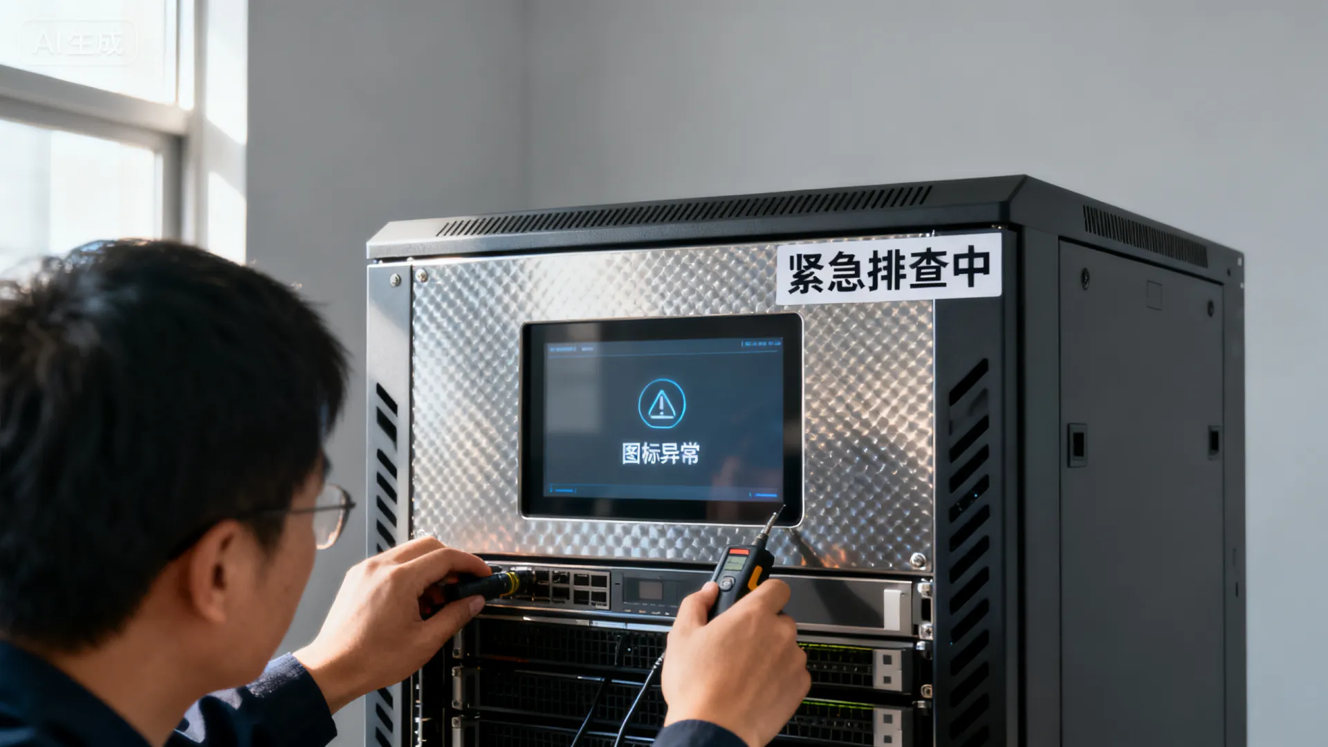 服务器图标不见了 服务器图标不见了