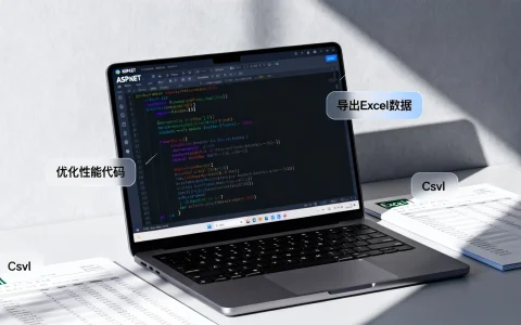 ASP.NET导出Excel/Csv数据教程，如何实现文本格式导出并优化性能？
