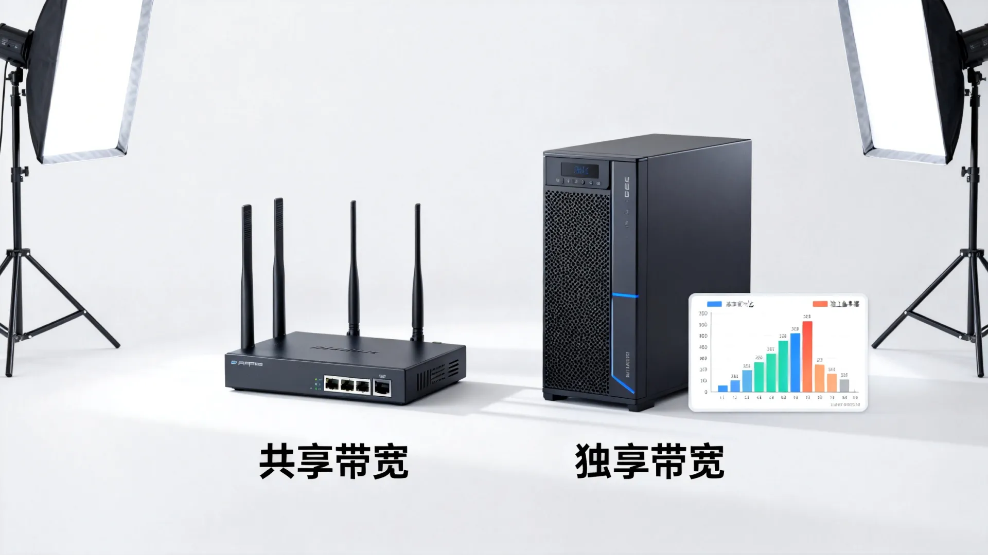 共享带宽和独享带宽哪个好? 共享带宽和独享带宽哪个好