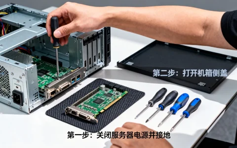 服务器更换网卡怎么操作，服务器换网卡配置教程