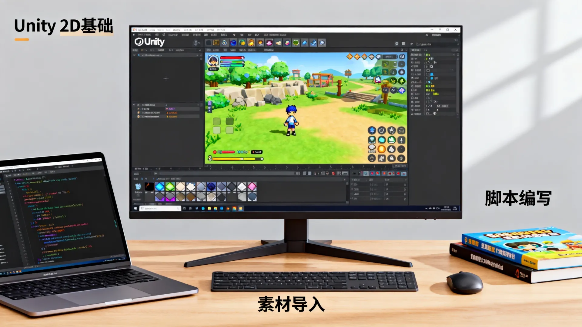 二维游戏开发如何快速入门? | Unity 2D教程实战指南 Unity 2D教程实战指南