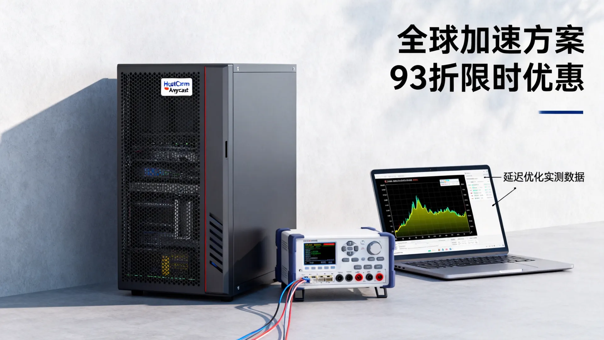 HostCram Anycast服务器延迟优化实测如何?全球加速方案93折限时优惠 HostCram Anycast服务器延迟优化实测如何