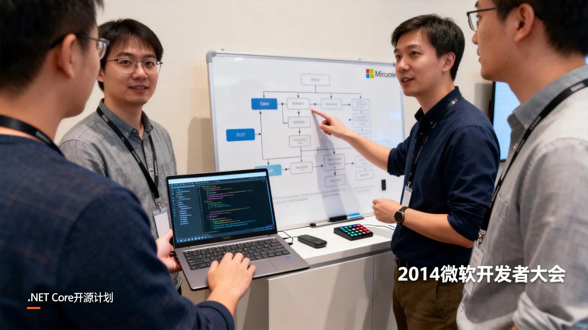 2014微软开发者大会宣布了什么重要开源计划？