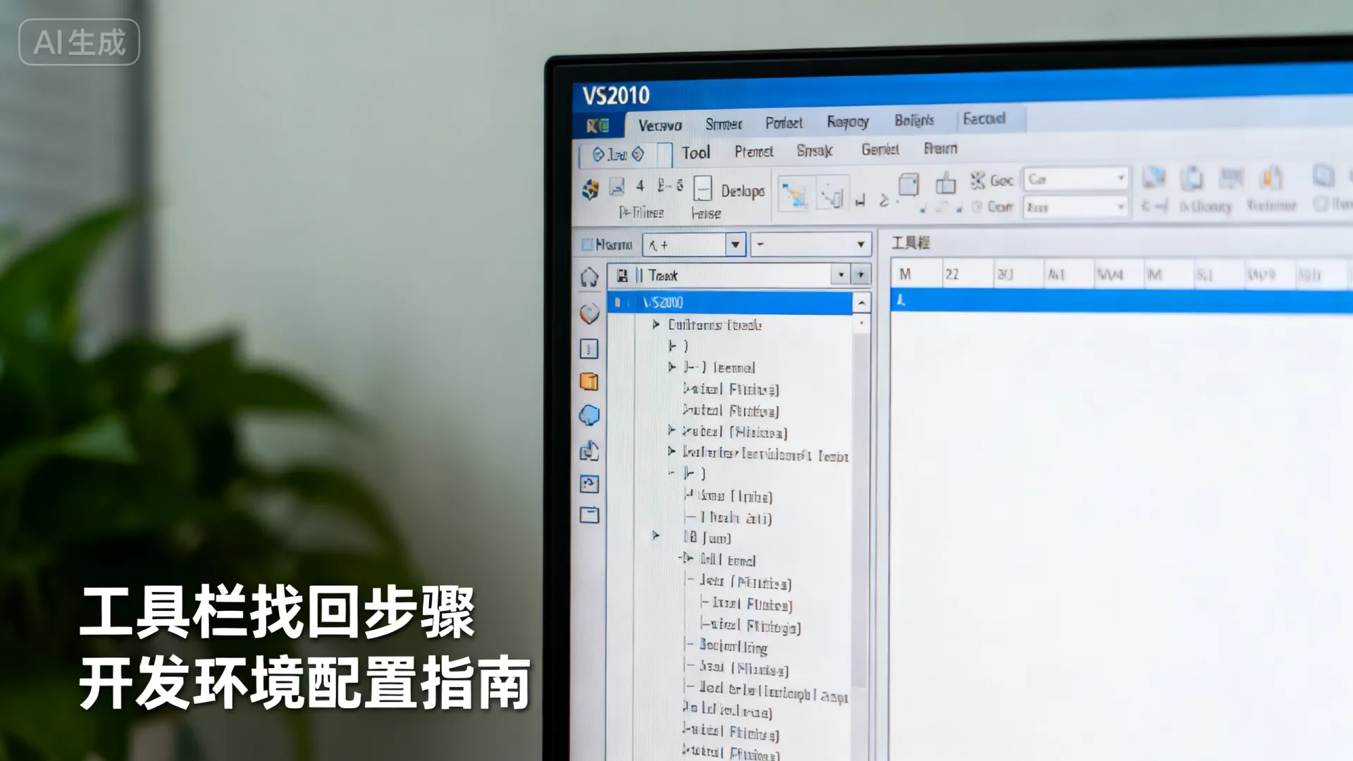 VS2010工具栏不见了怎么办 | VS2010开发环境设置指南